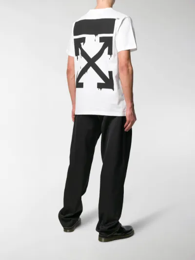 maglia off white bart simpson