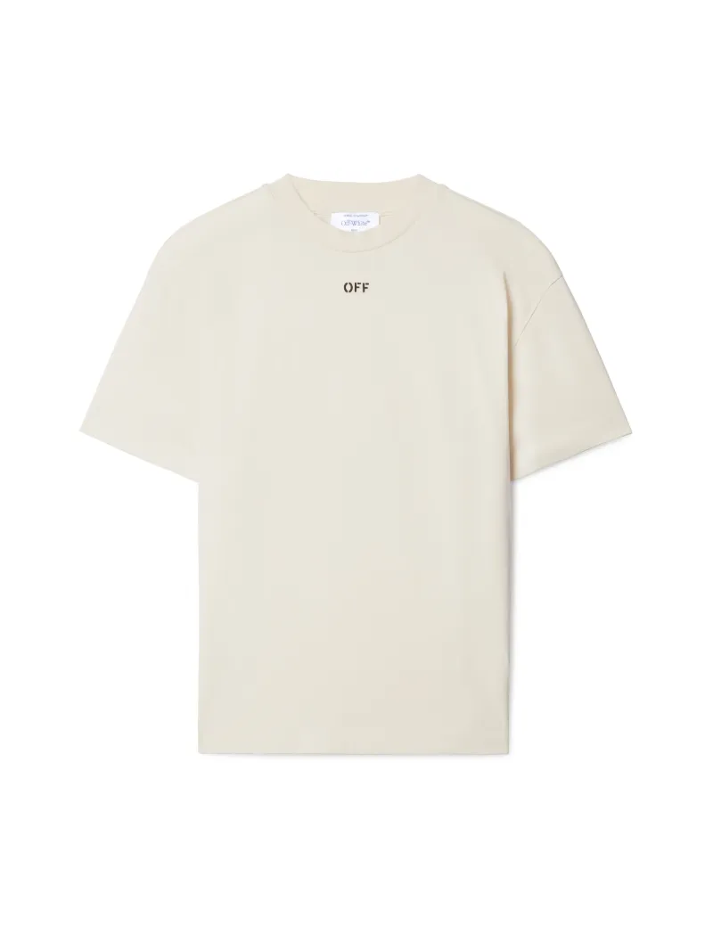 T-SHIRT BIANCA CON MOTIVO CLOUD ARROW