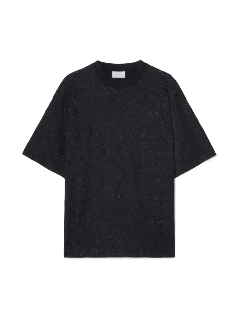 T-shirt skate con motivo Tattoo all-over