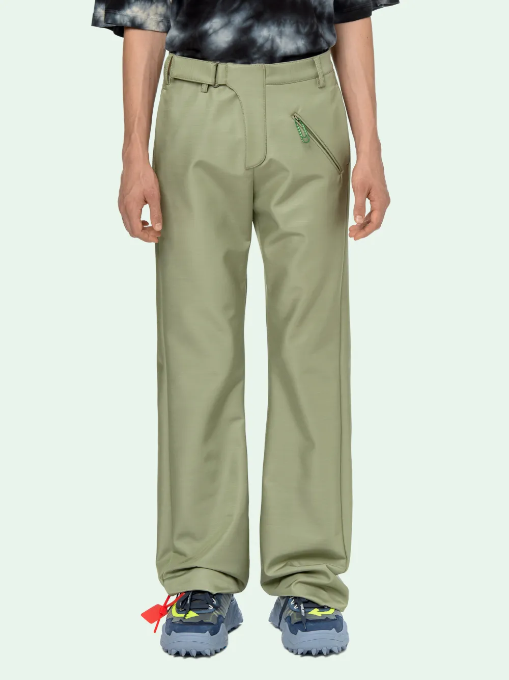 off white khaki pants