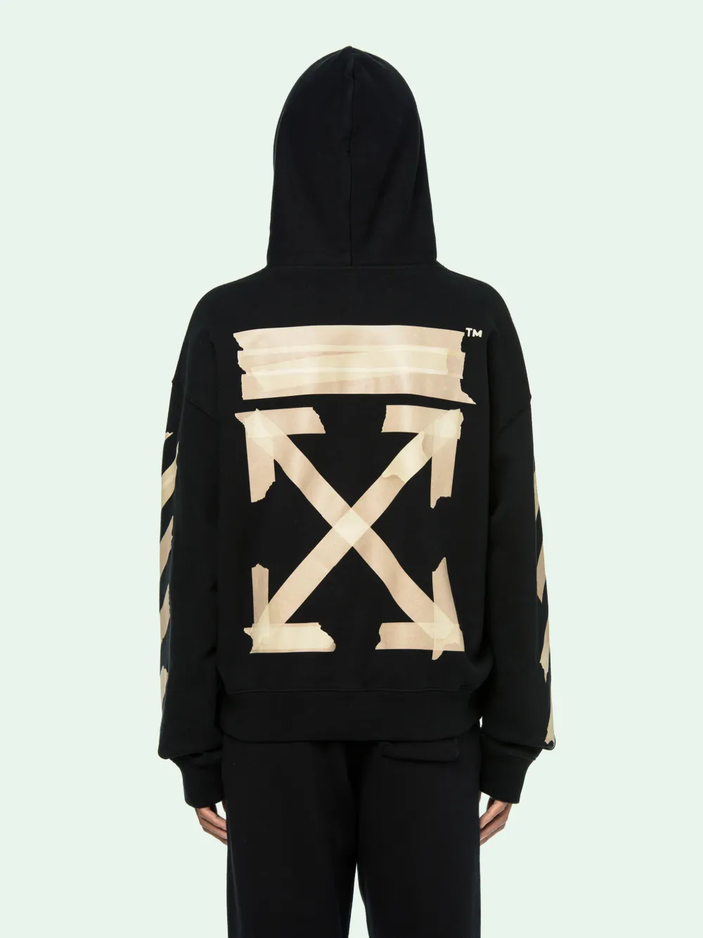 Off white 2025 hoodie back