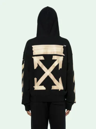 TAPE ARROWS HOODIE in black | Off-White™ Official AR