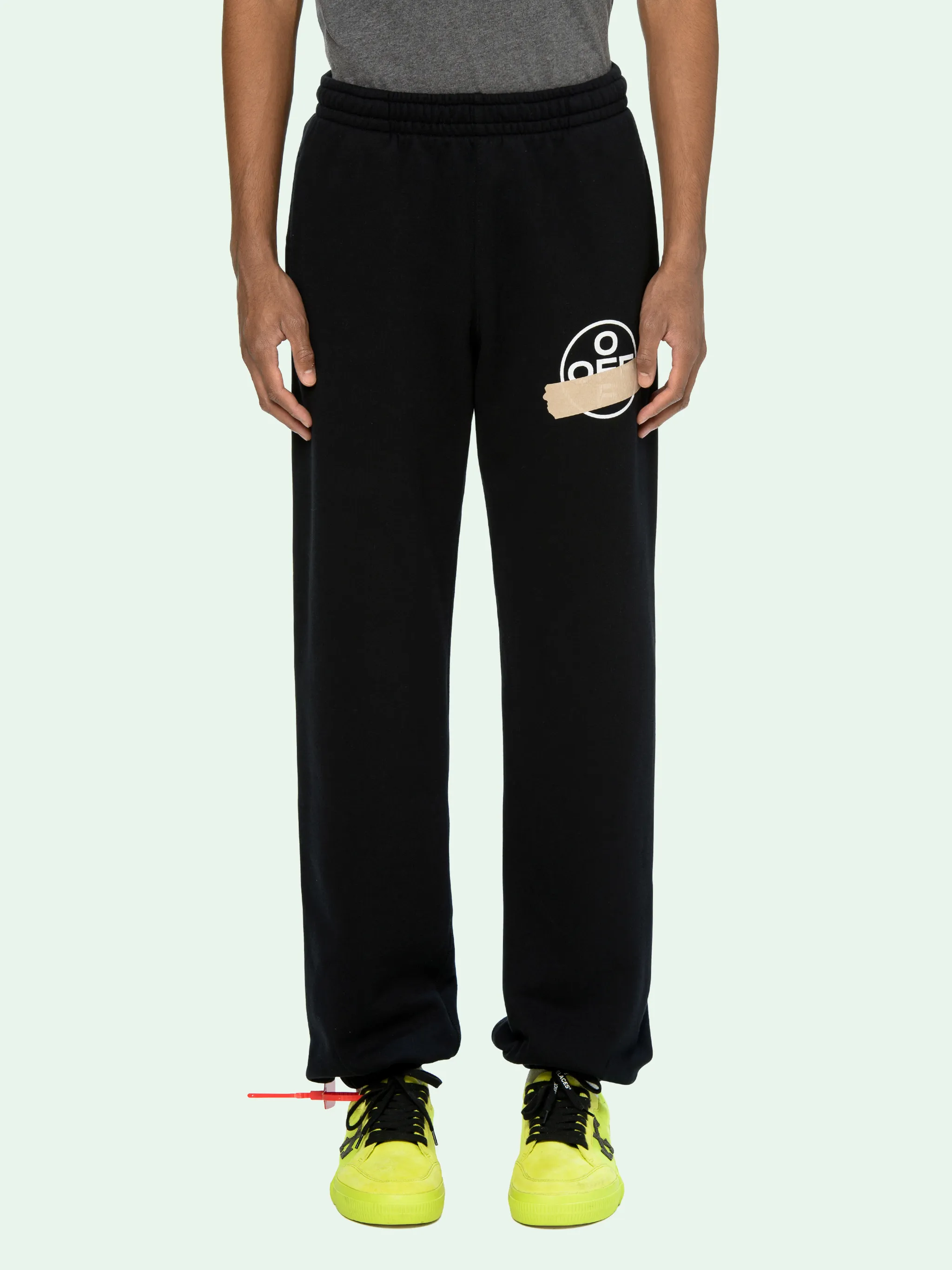 Tape Arrows print track pants | Off 