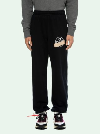 Off white outlet tape sweatpants