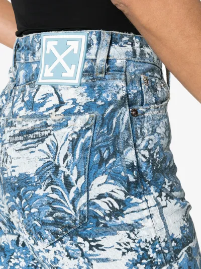 off white tapestry dress