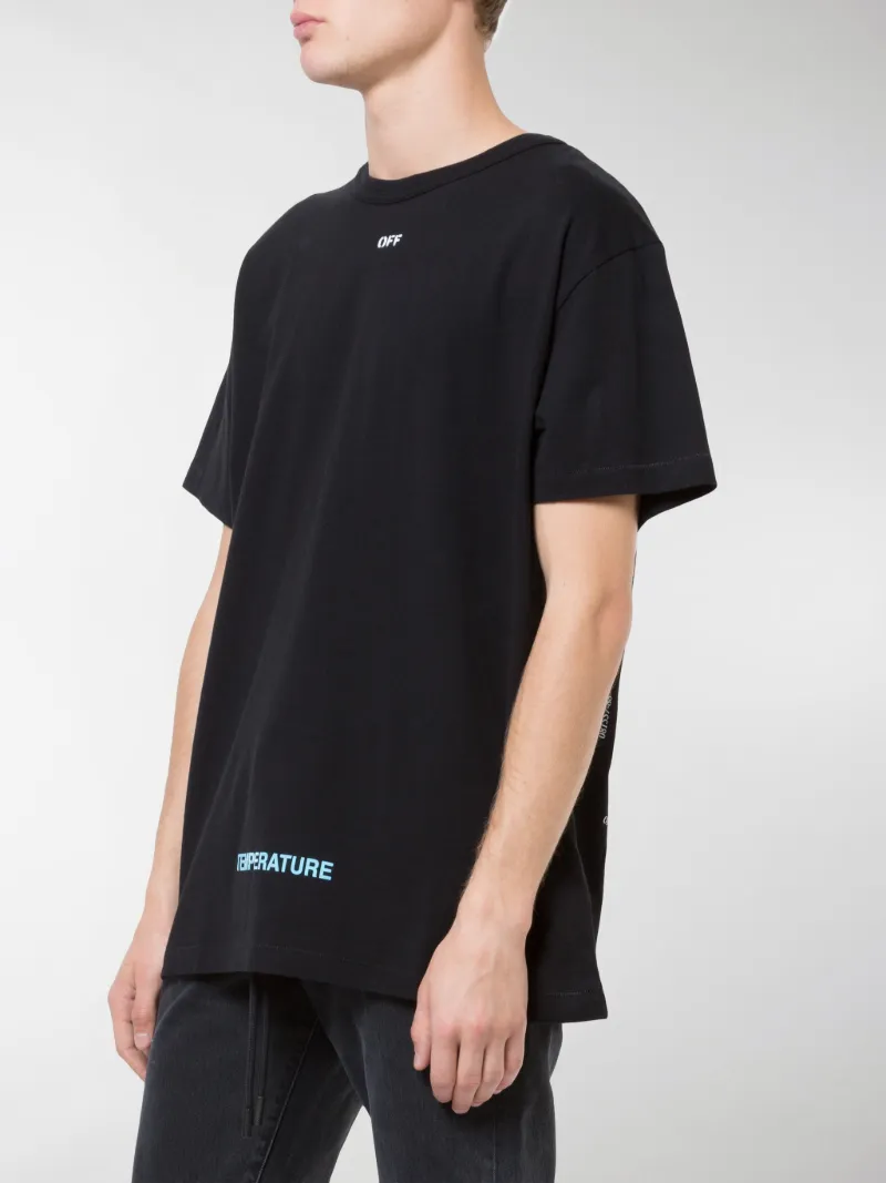 off white t shirt temperature