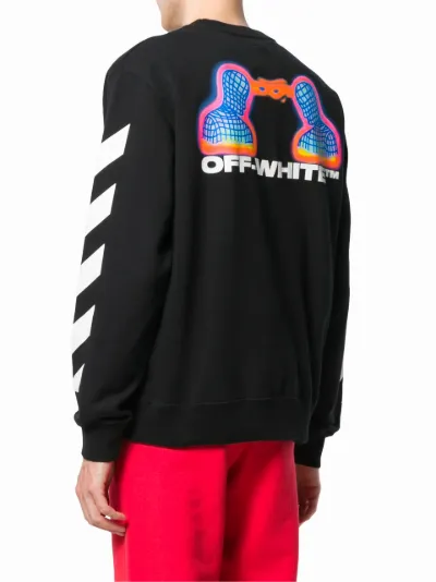 Off white thermo man hot sale sweatshirt