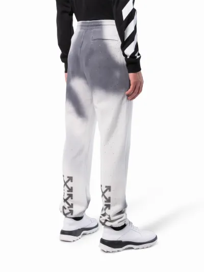 Off white tie dye track pants sale