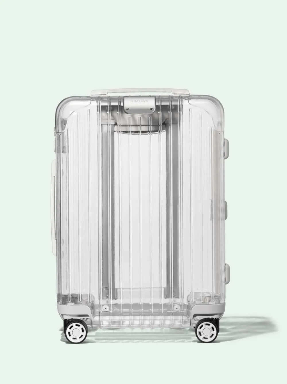 TRANSPARENT LUGGAGE in white | Off-White™ Official US