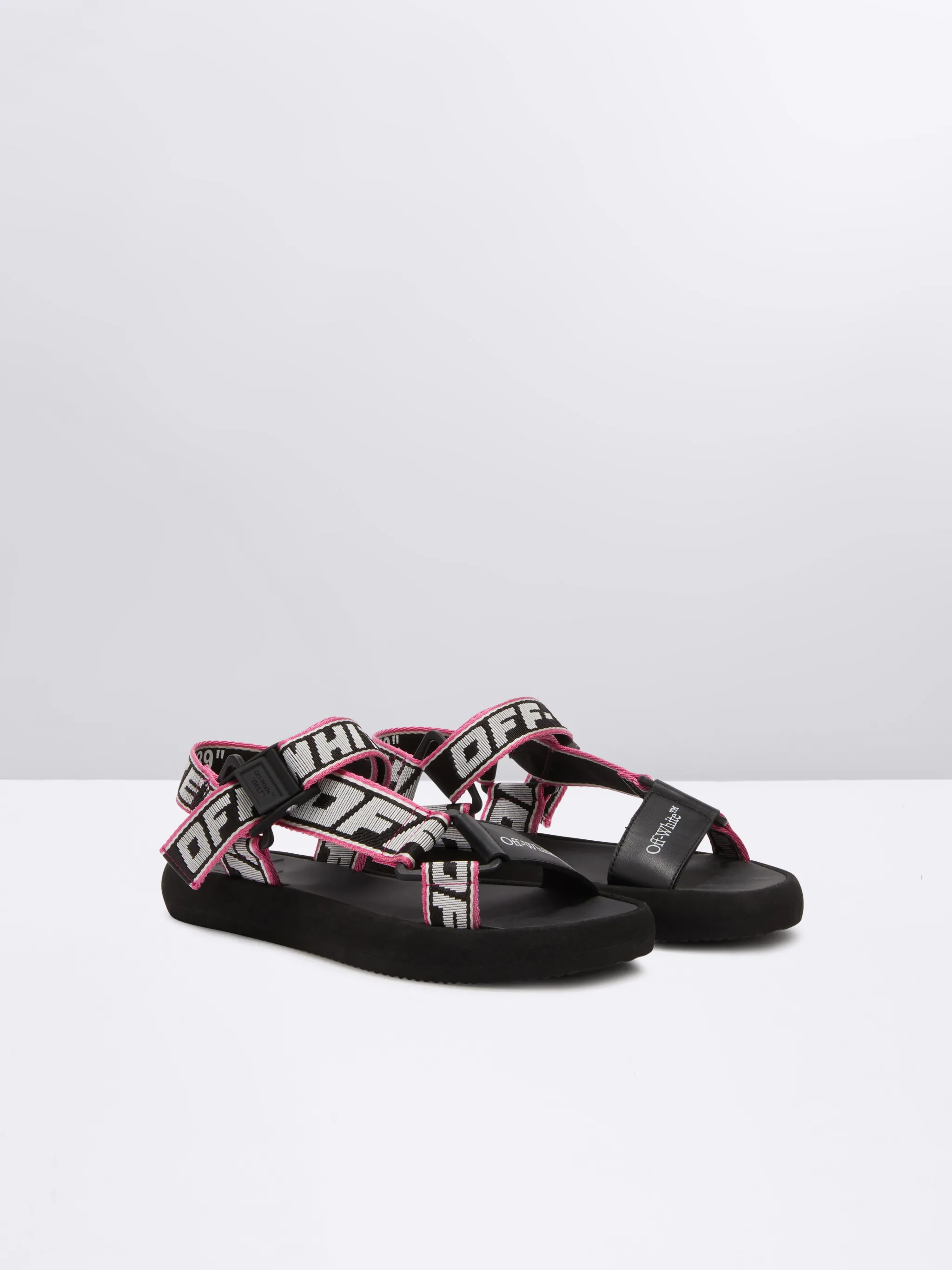 off white trek sport sandals