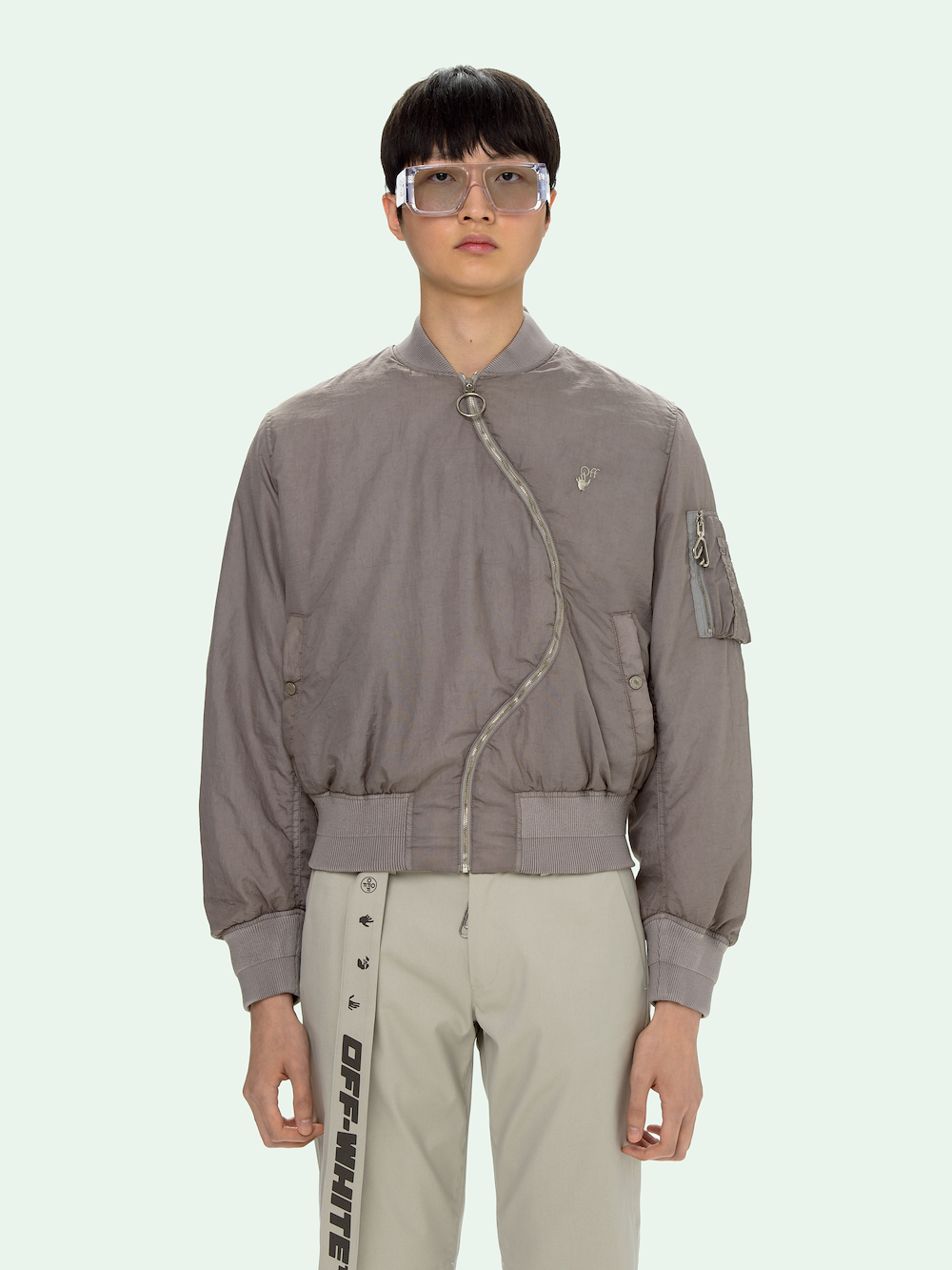 TWIST BOMBER JACKET secondary image