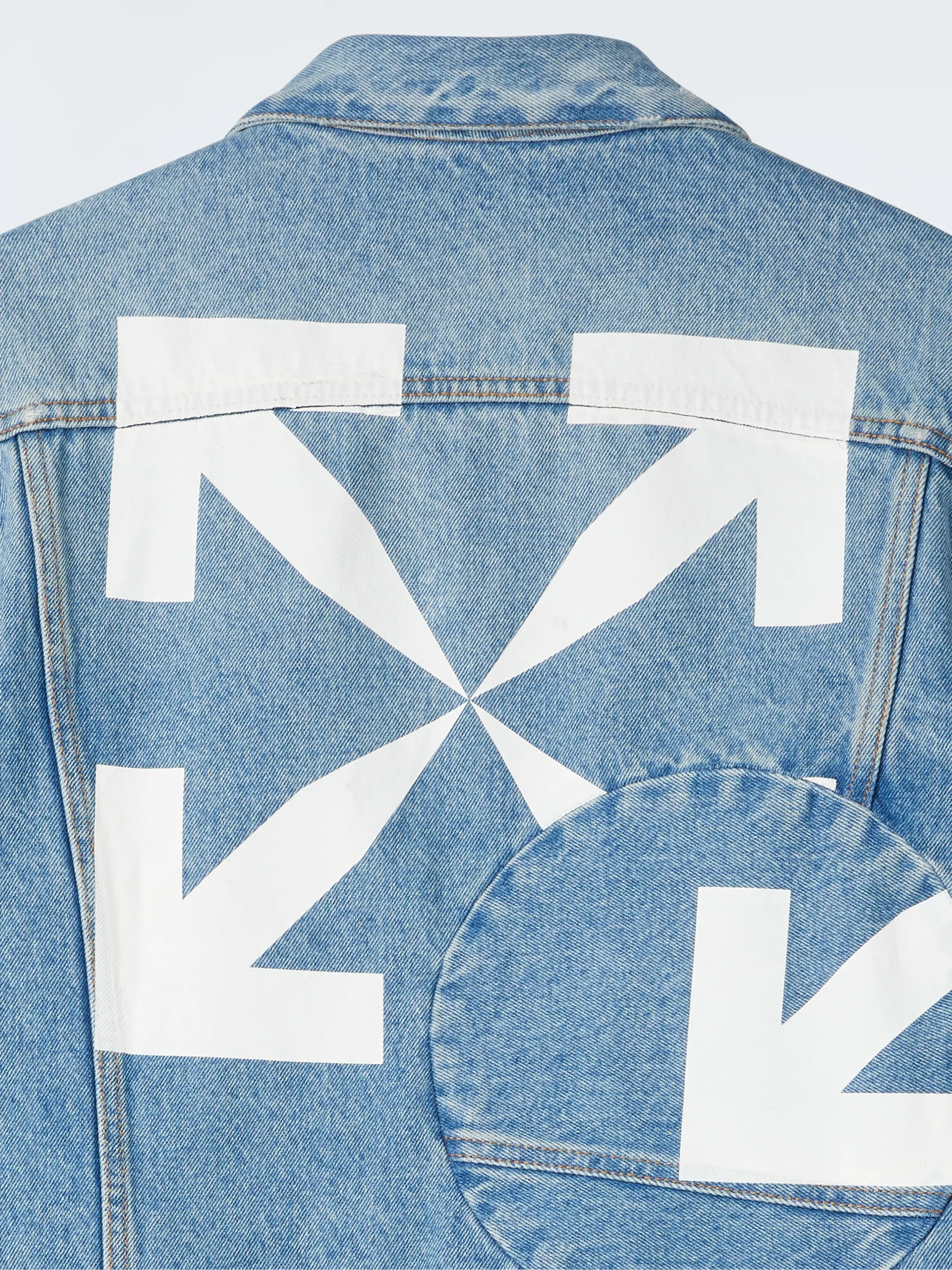 TWISTED DENIM JACKET OffWhite™ Official Site