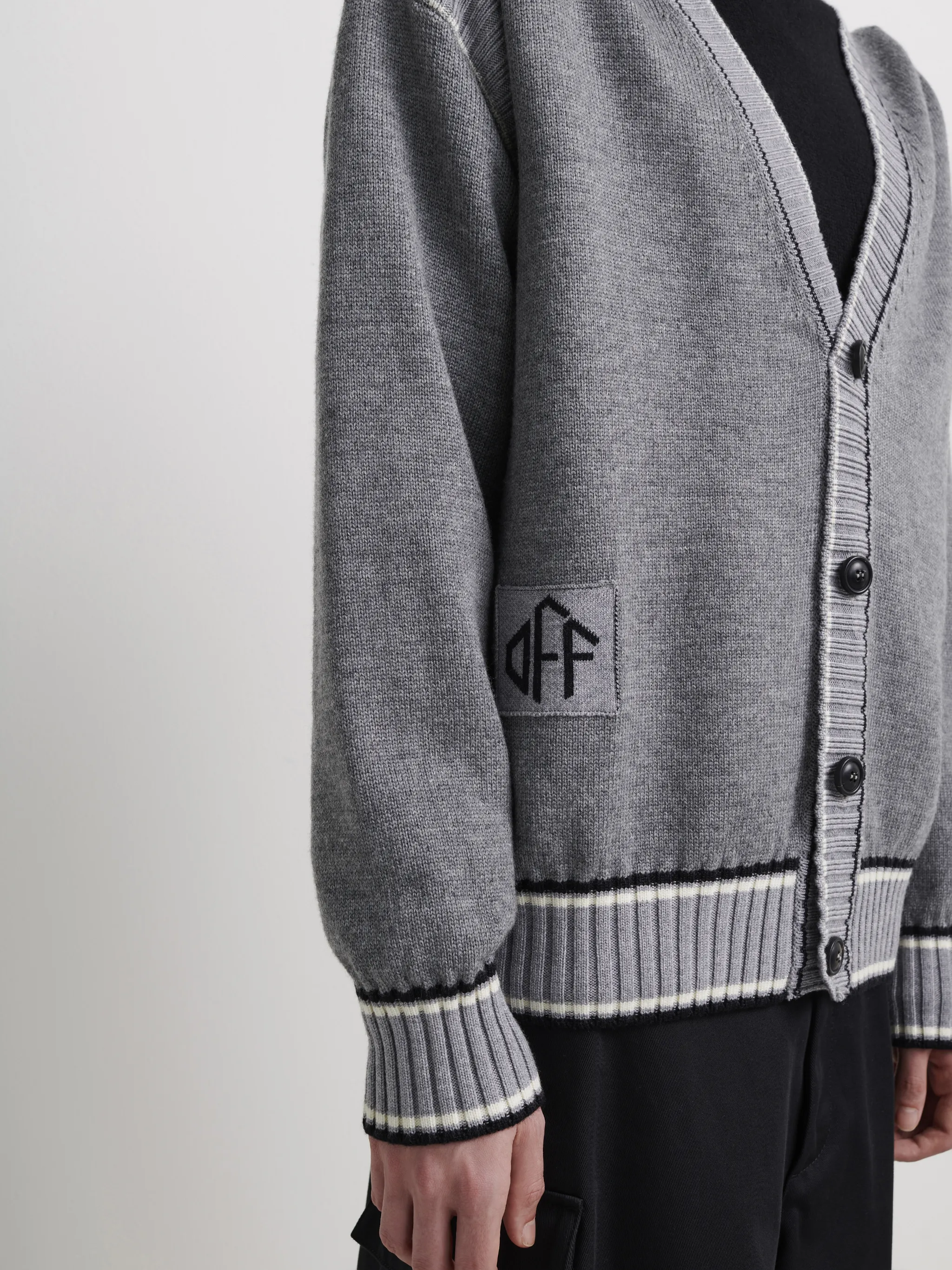 off white women's cardigan