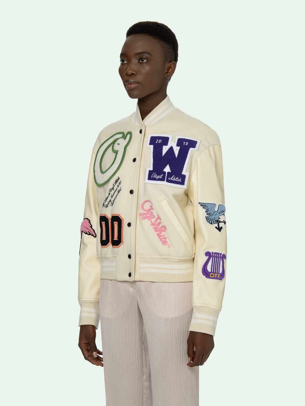 VARSITY JACKET OffWhite™ Official Site
