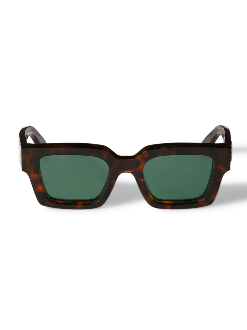 OFF-WHITE Virgil Square Frame Sunglasses Brown Turtleshell/Havana Green -  FW22 - US