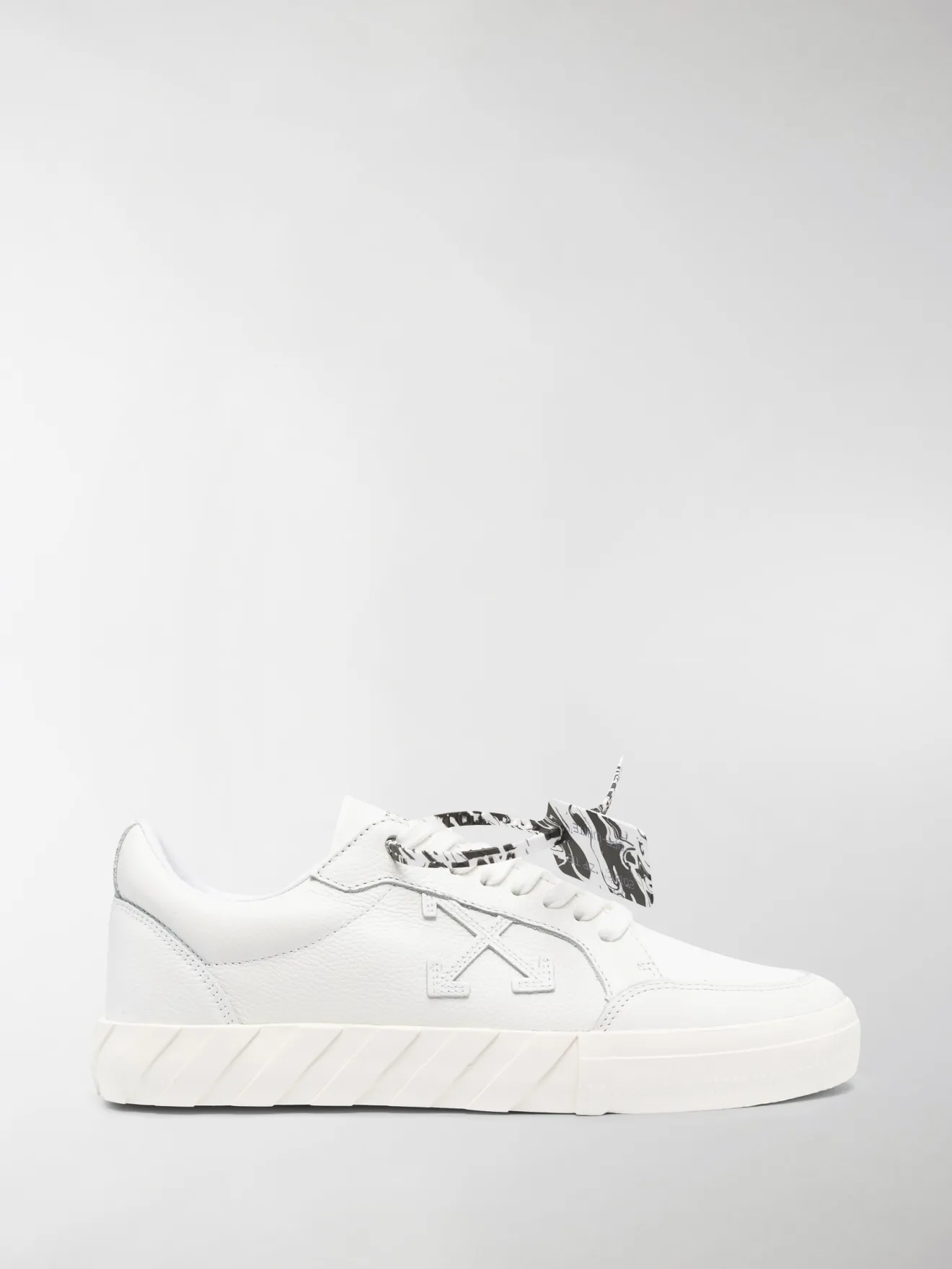 off white vulcanised low top