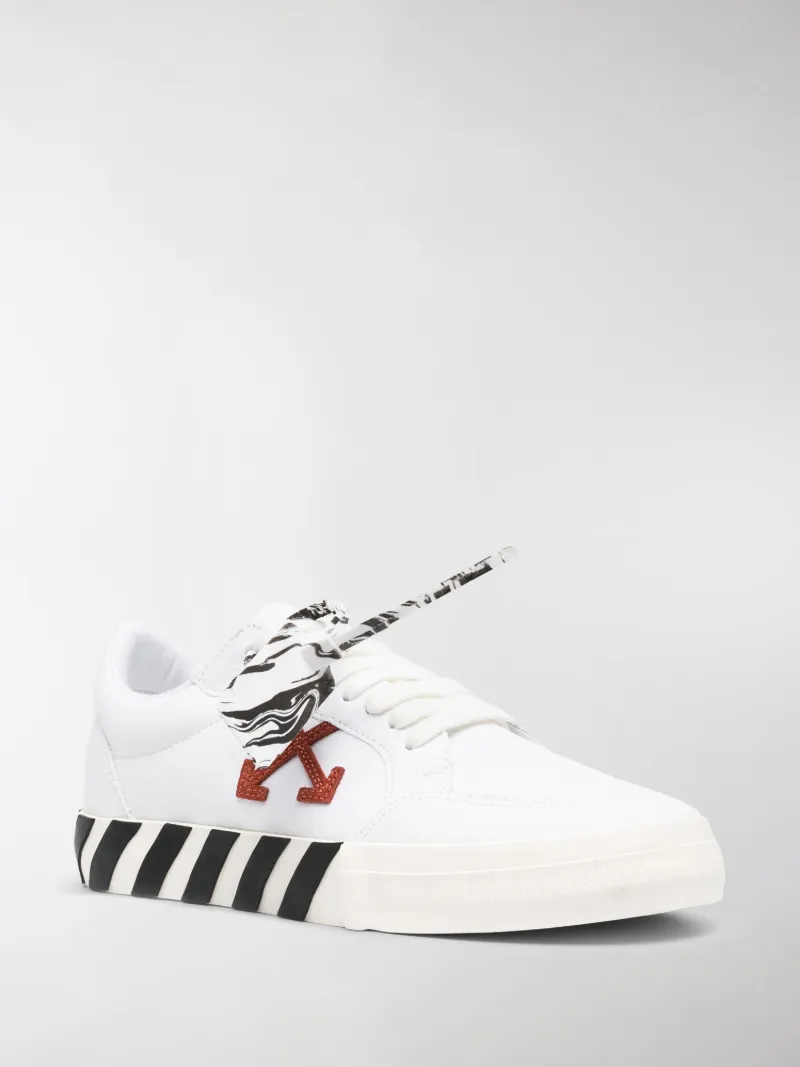 off white vulcanized low top