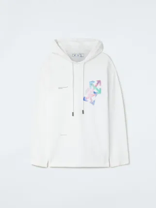 Off white flower hoodie hot sale pink