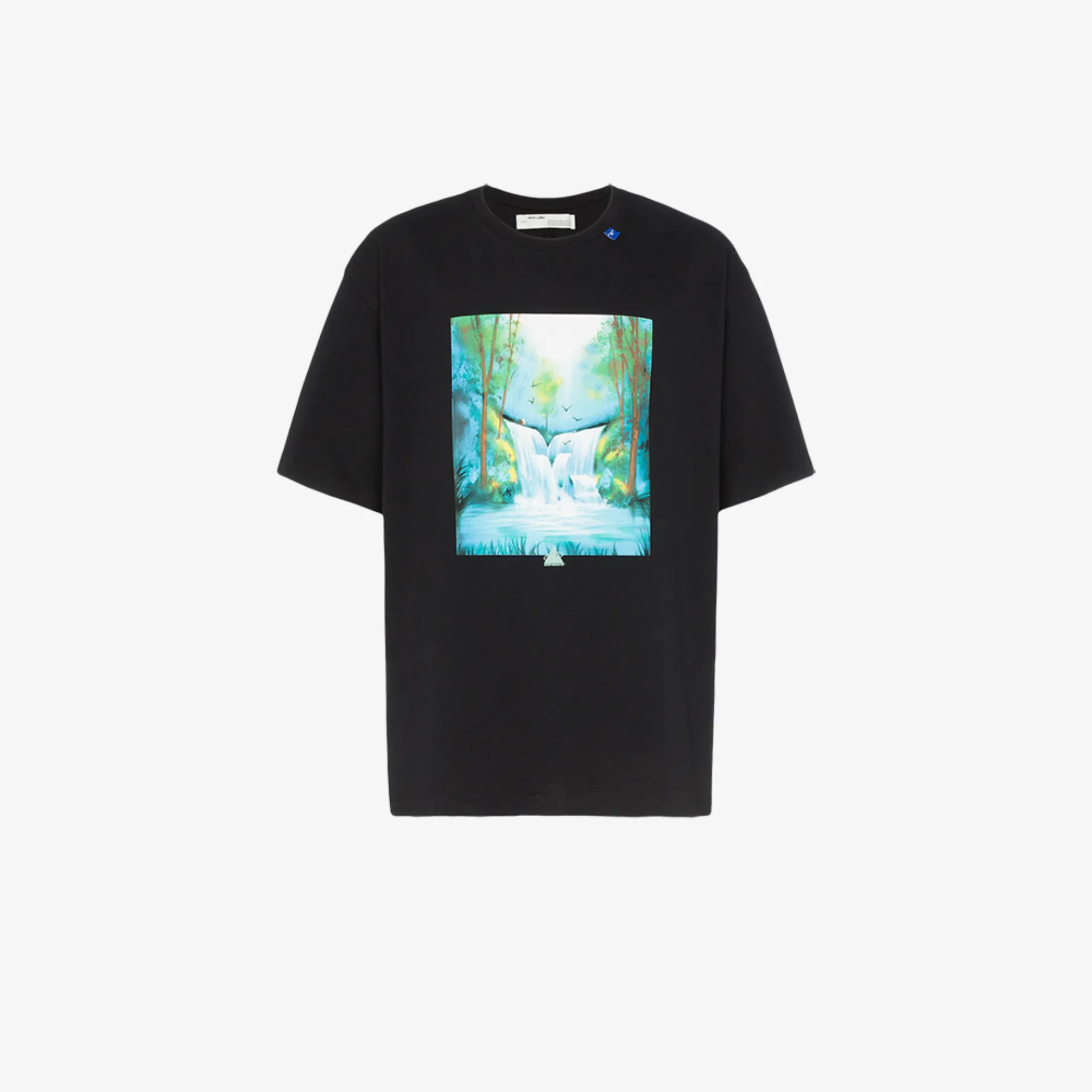off white waterfall shirt