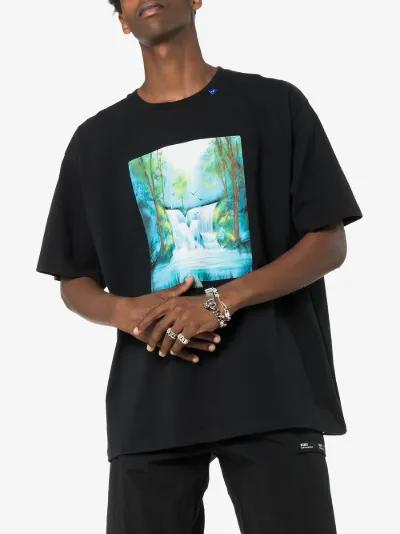 off white waterfall shirt