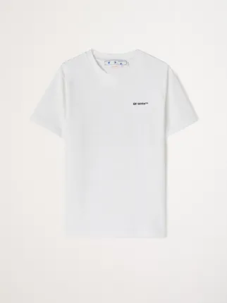 off white diag tee