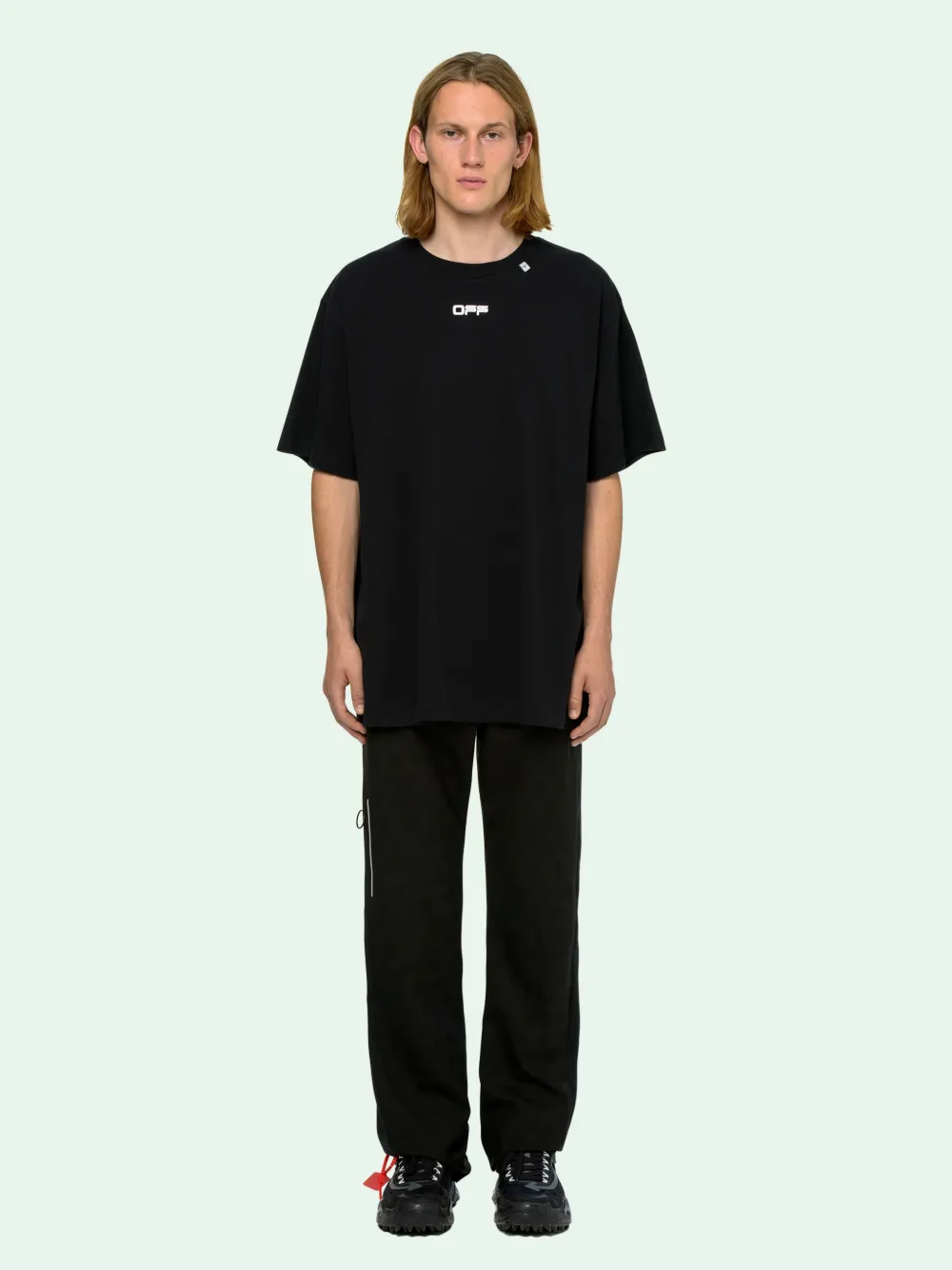 WAVY LINE S/S OVER T-SHIRT