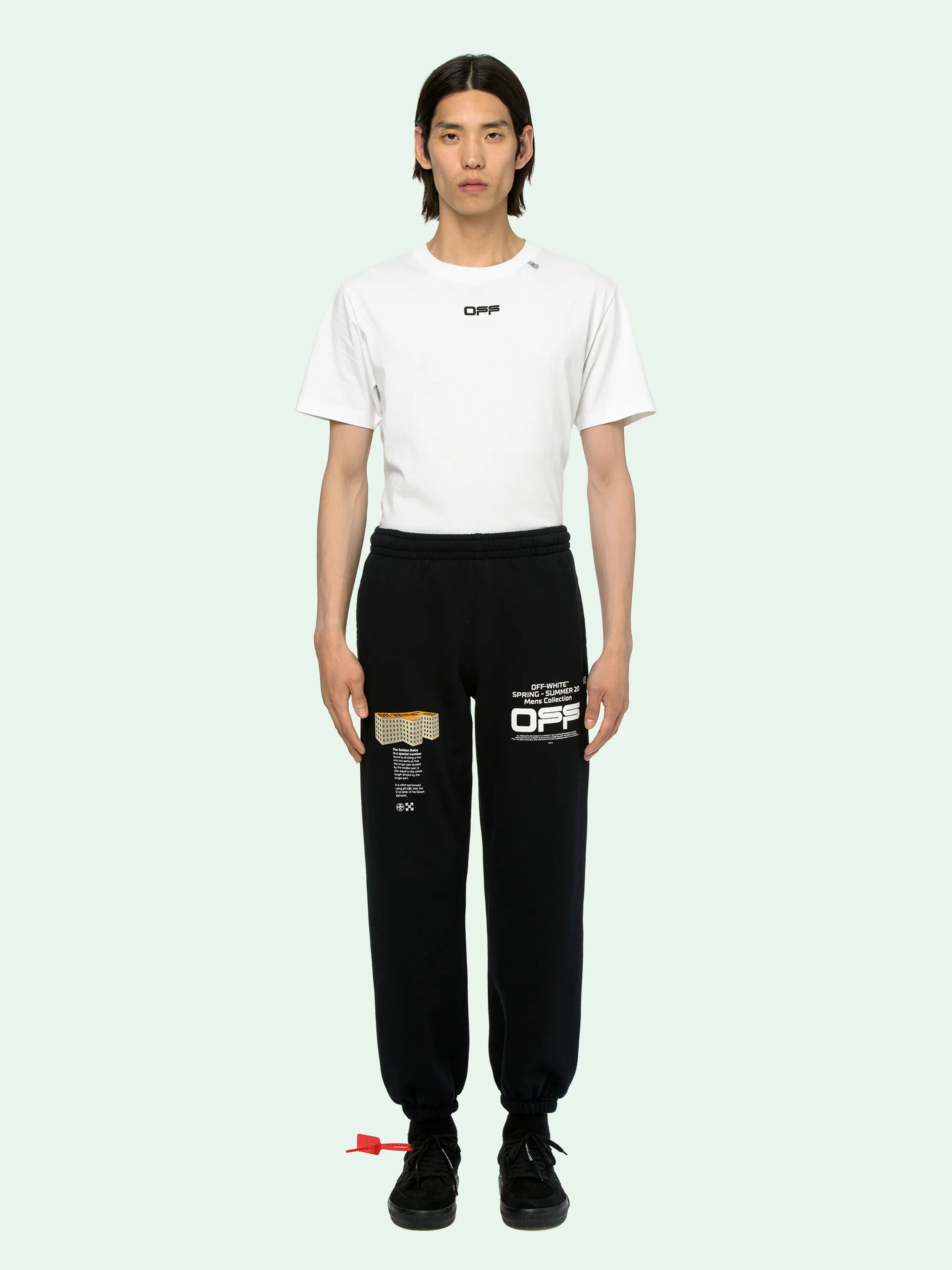 off white sweatpants mens