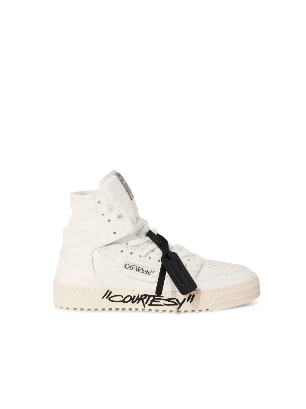 WEISS/SCHWARZE 3.0 OFF COURT COURTESY SNEAKER