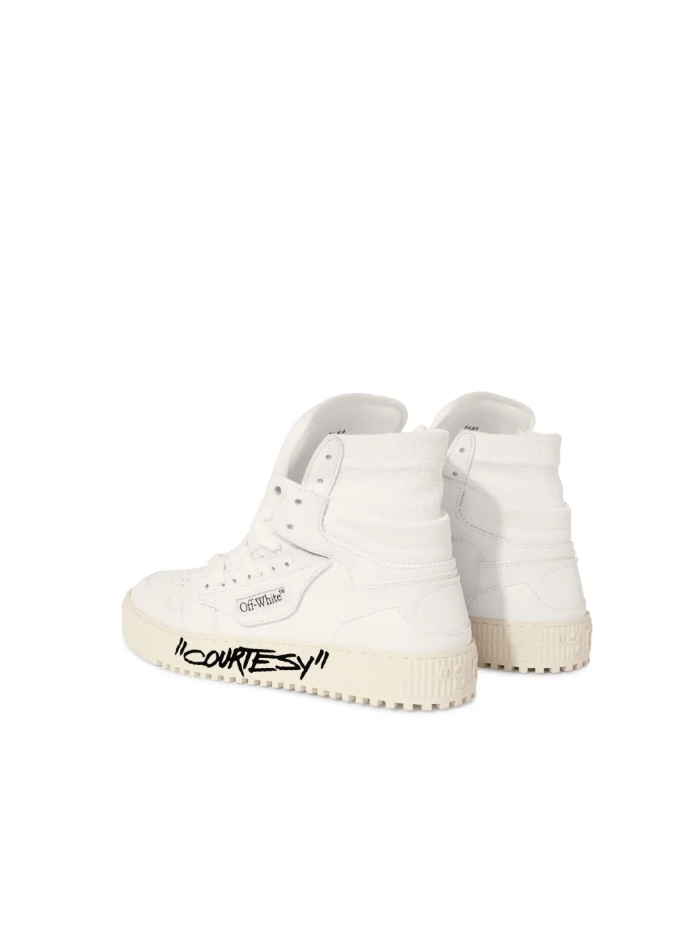 WEISS/SCHWARZE 3.0 OFF COURT COURTESY SNEAKER
