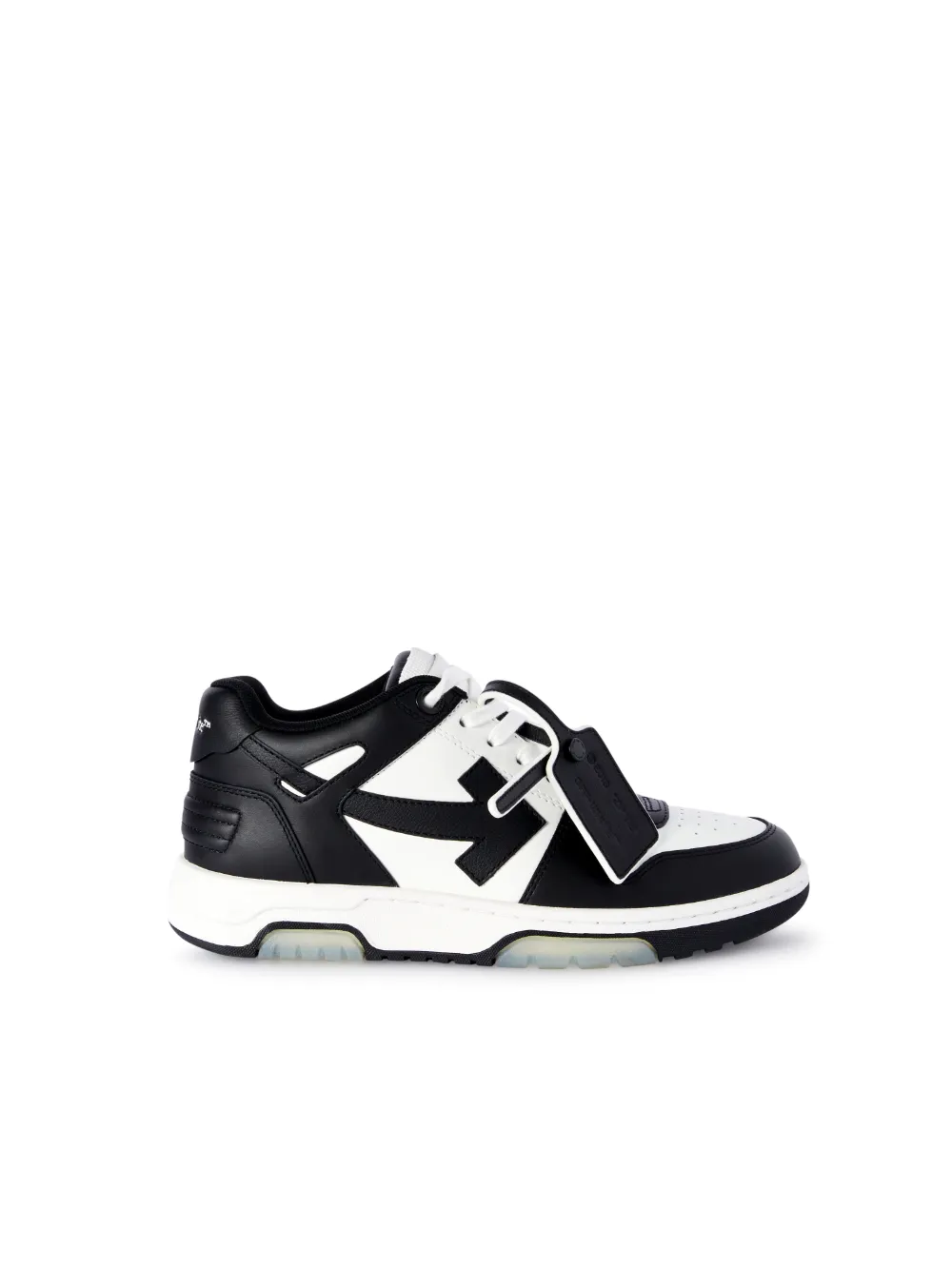 WEISS/SCHWARZE OUT OF OFFICE SNEAKER