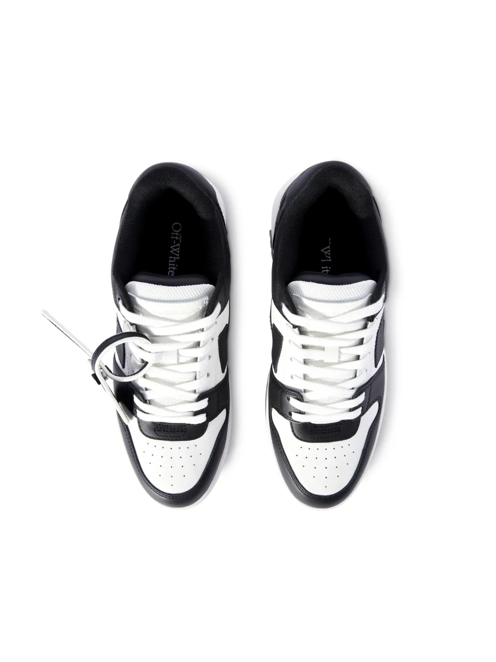 WEISS/SCHWARZE OUT OF OFFICE SNEAKER