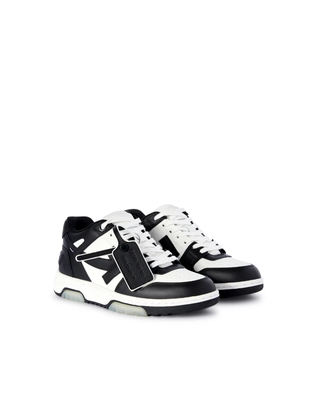 WEISS/SCHWARZE OUT OF OFFICE SNEAKER