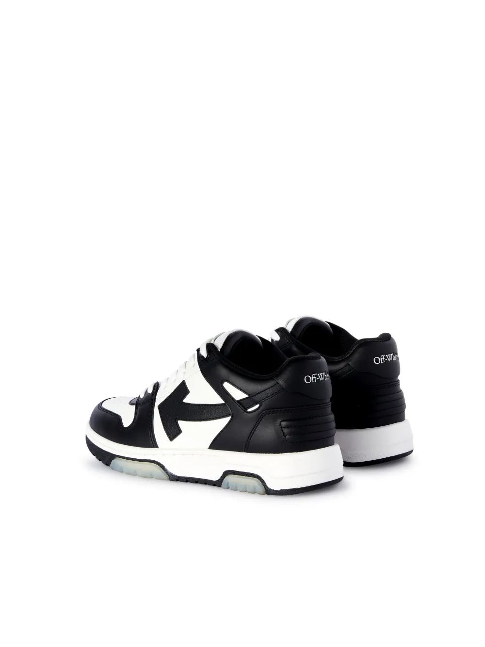WEISS/SCHWARZE OUT OF OFFICE SNEAKER