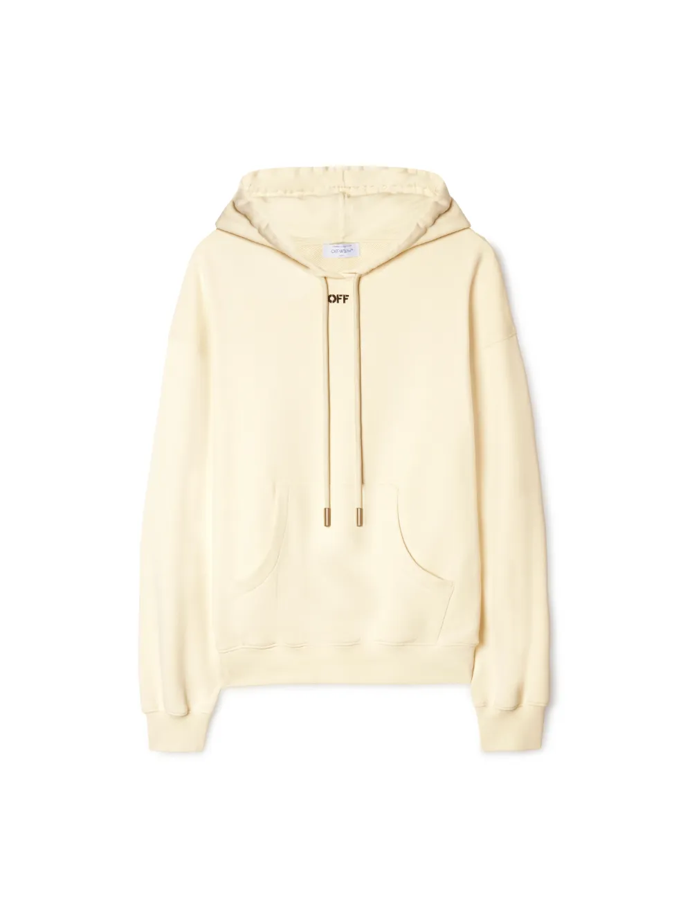 Weißer Hoodie mit Rosen