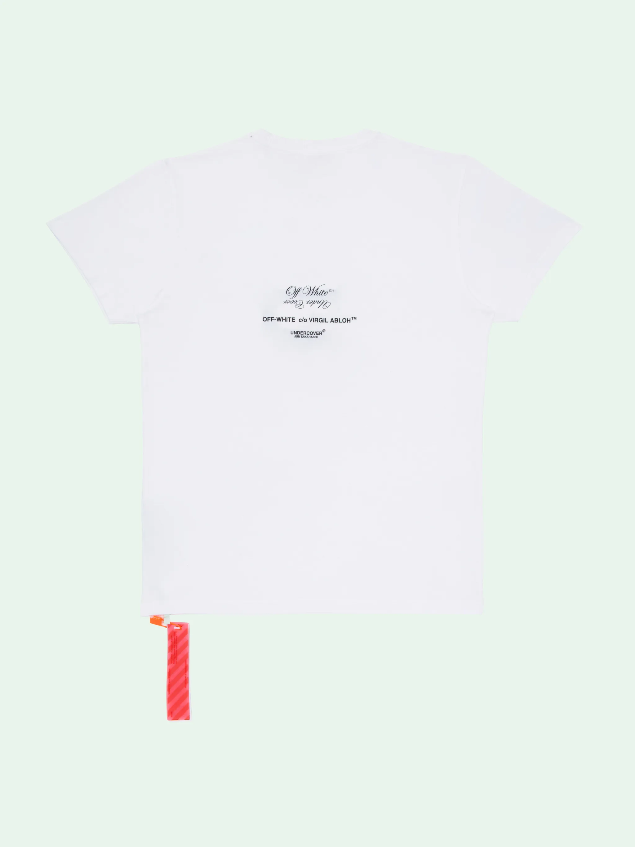 off white apple t shirt