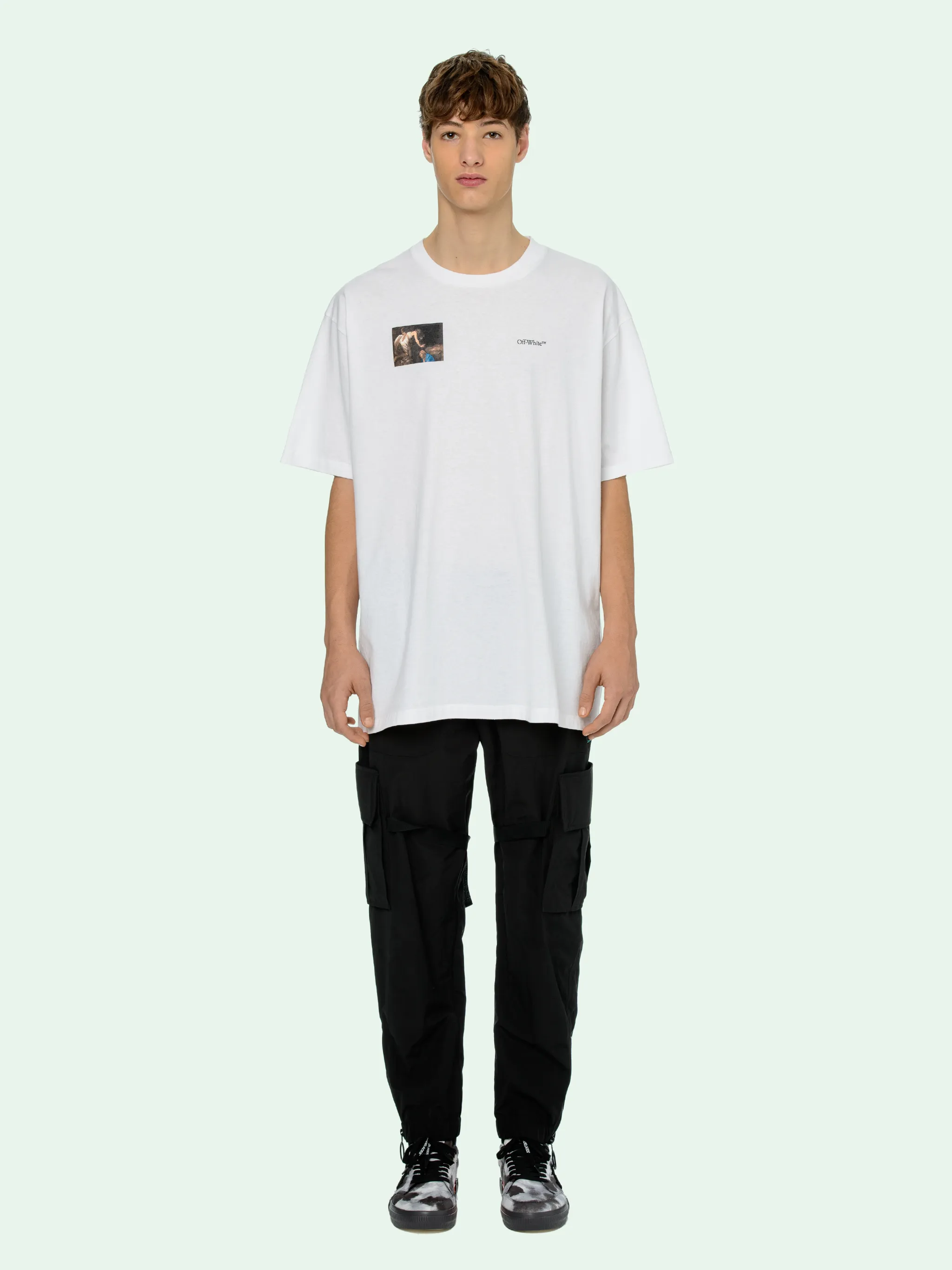 off white caravaggio angel hoodie