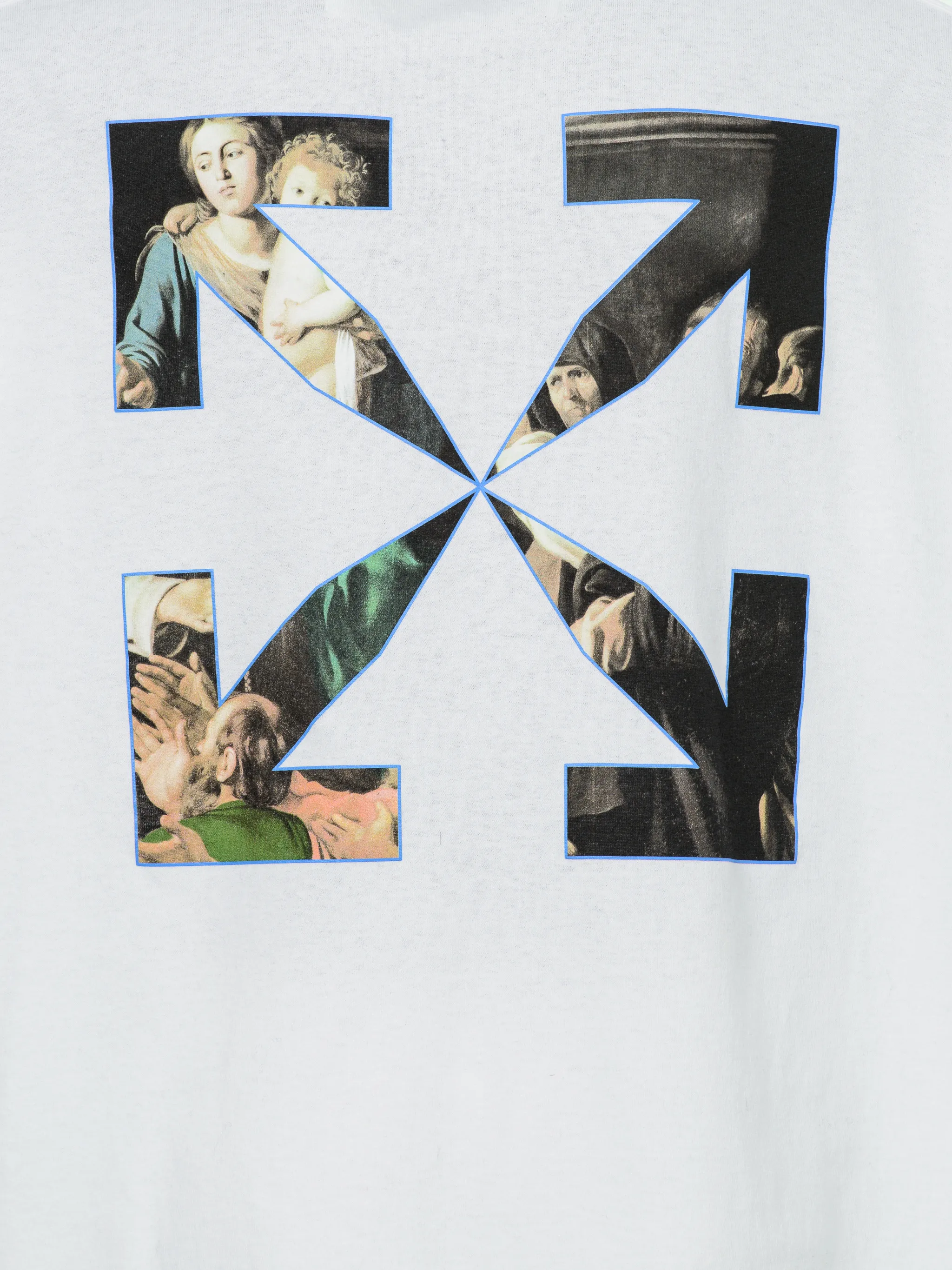off white caravaggio painting moletom com capuz