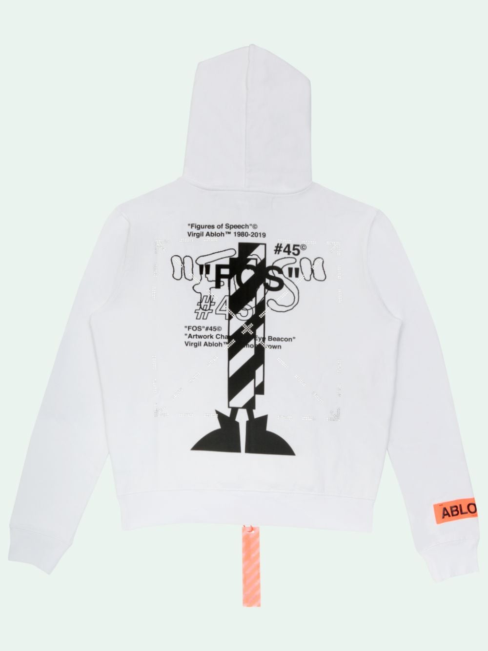 WHITE HOODIE #FOS 45 in white | Off-White™ Official ES