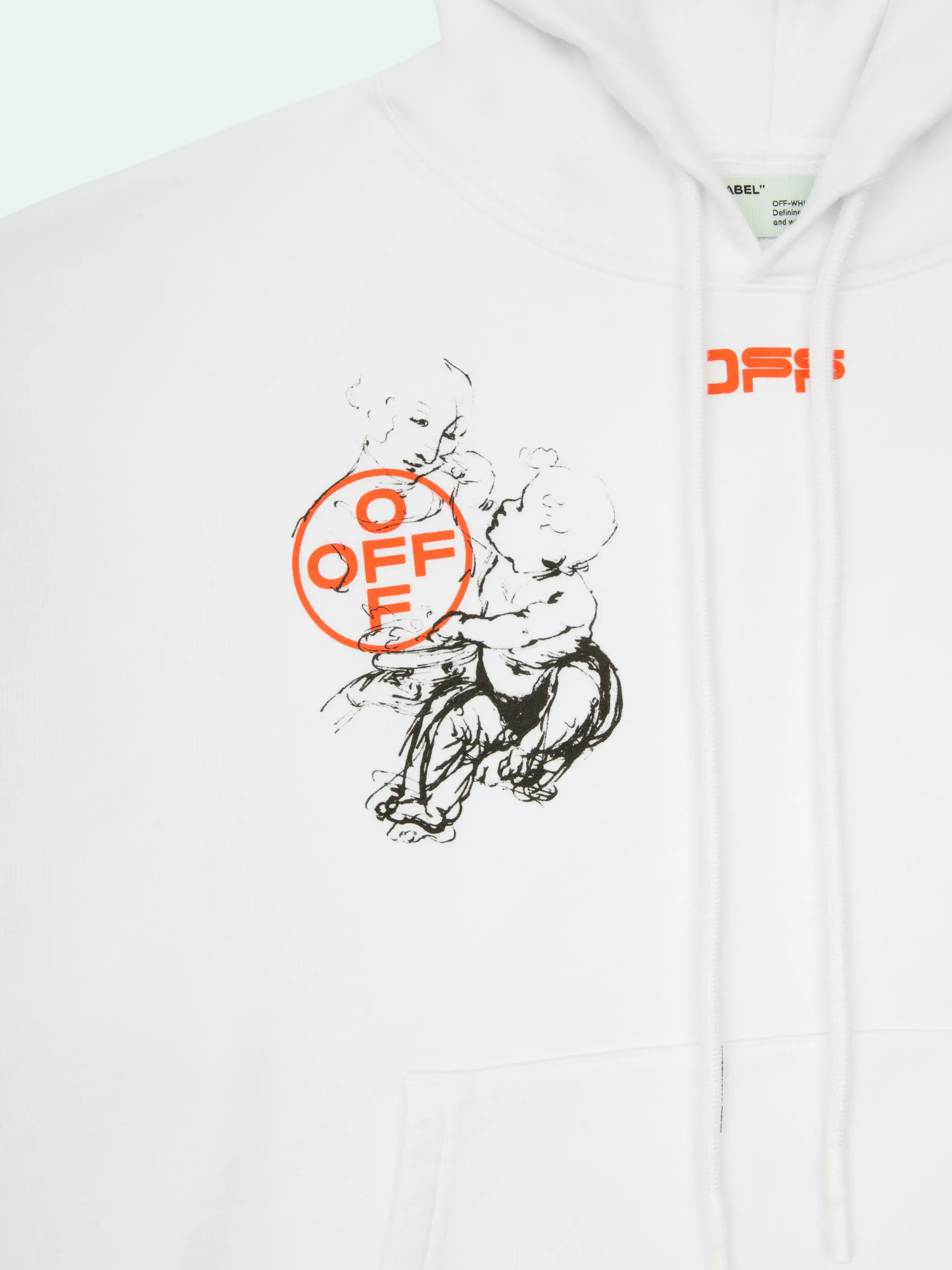 off white chainsaw hoodie