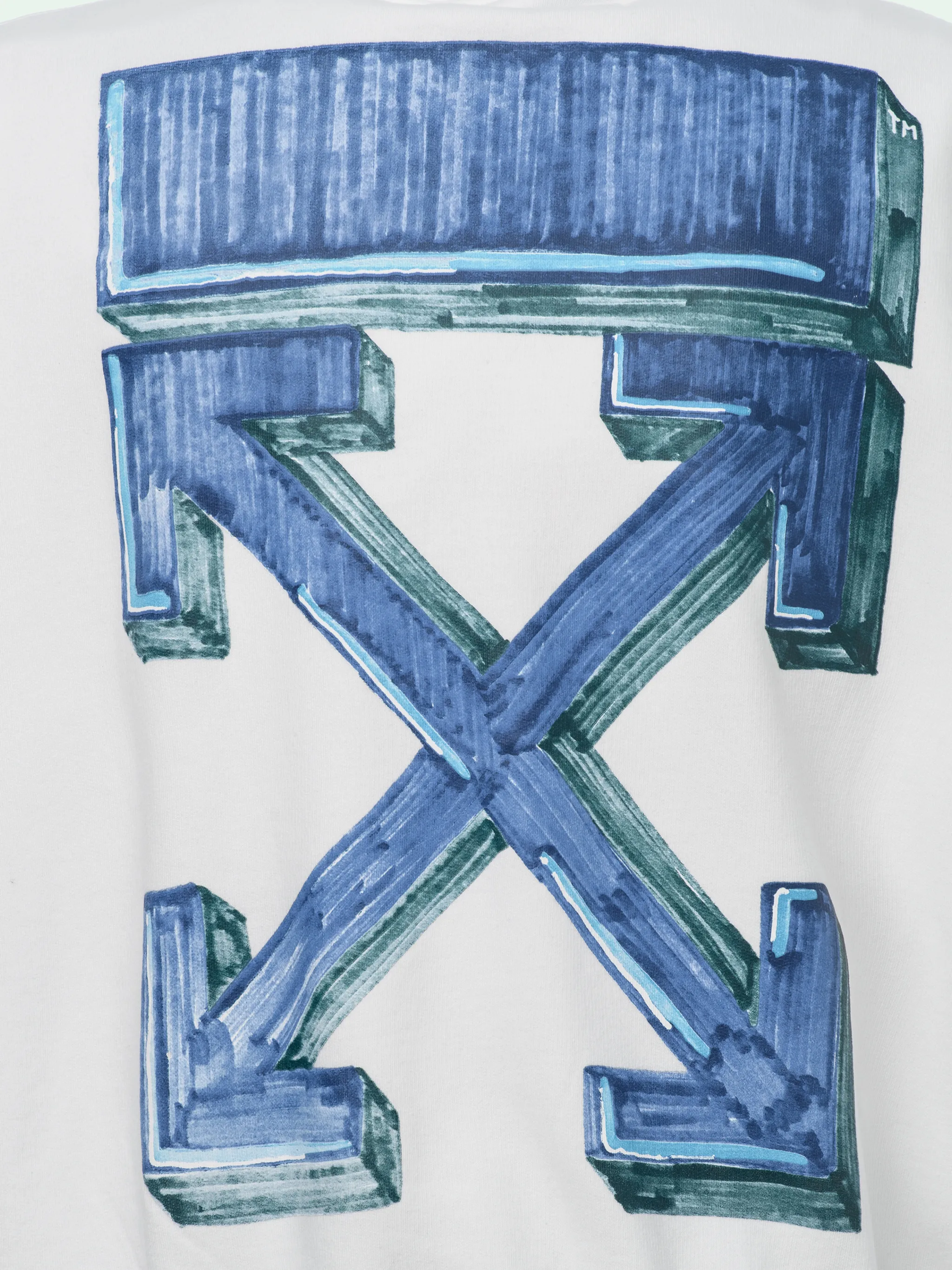 off white marker hoodie