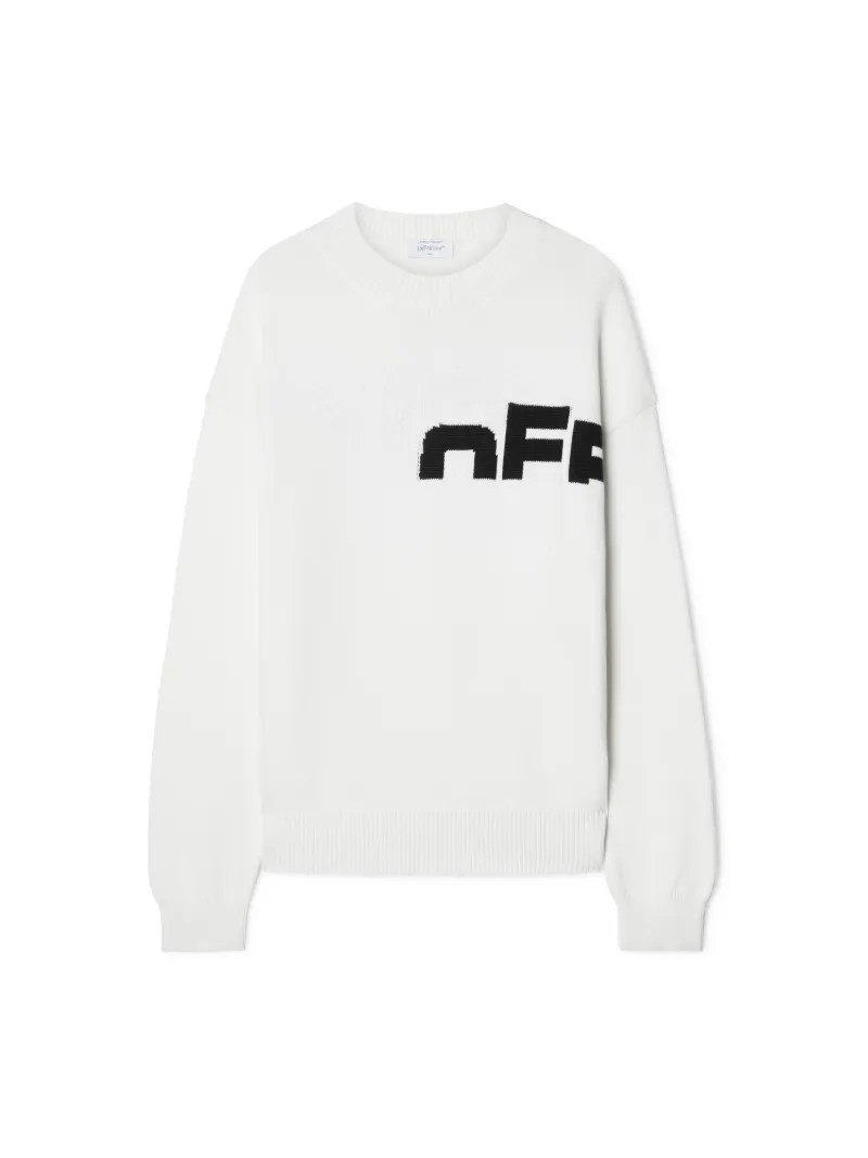 Off white white jumper best sale