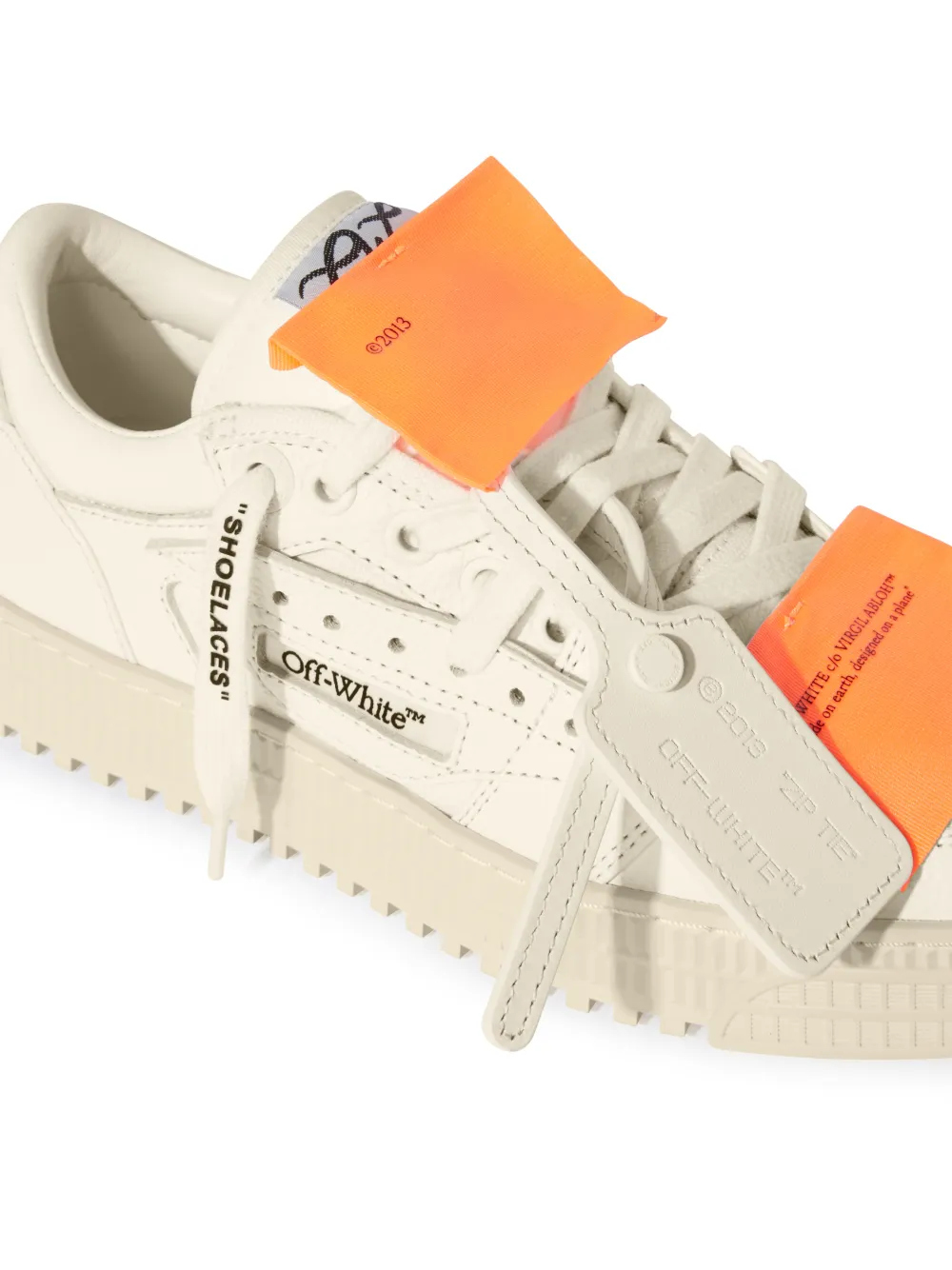 WHITE/ORANGE LOW 3.0 OFF COURT