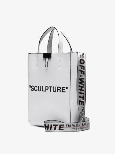 off white sculpture bag