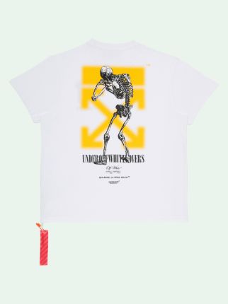 WHITE SKELETON DART S/S T-SHIRT in white | Off-White™ Official US