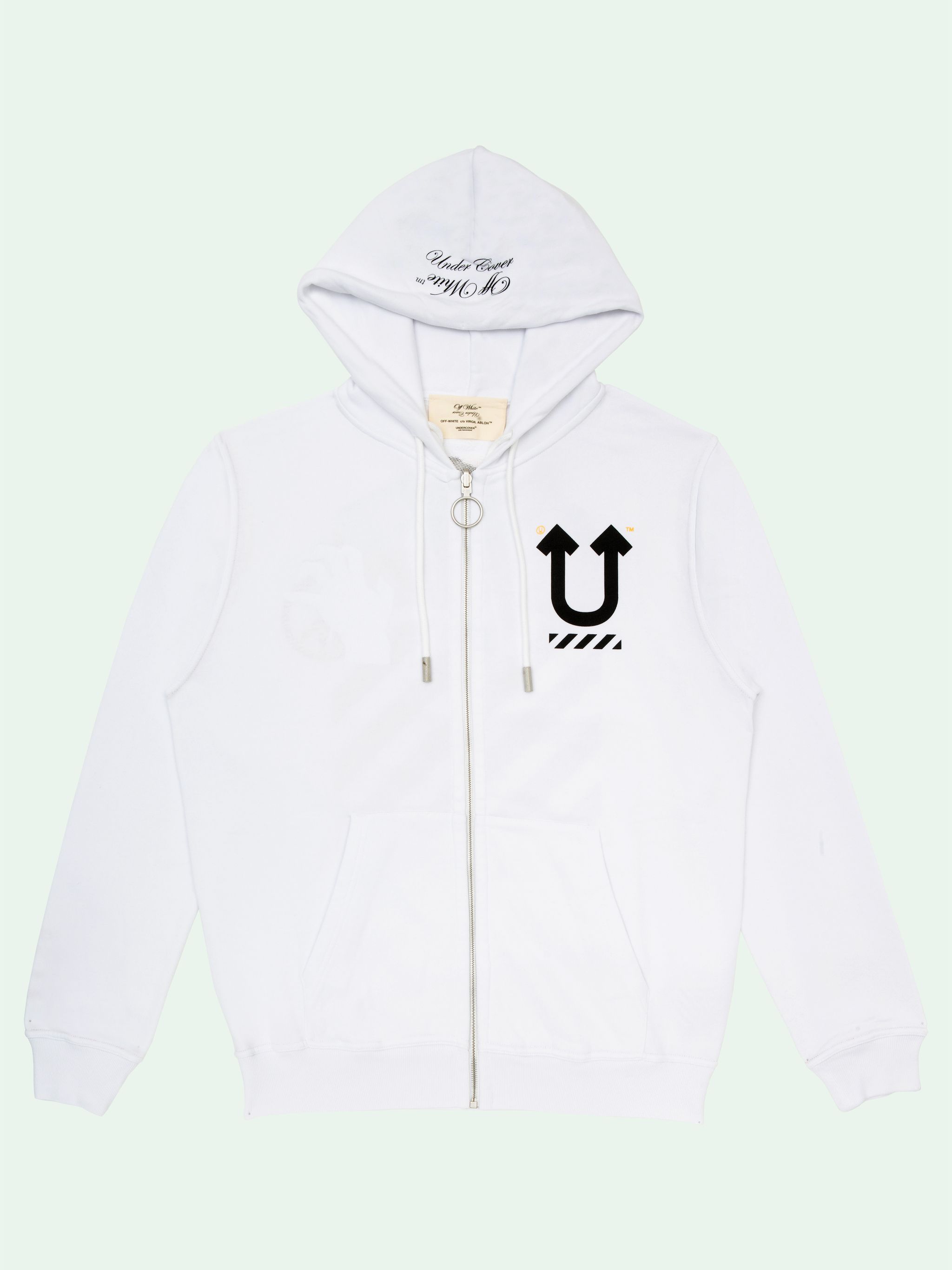 off white hoodie wit