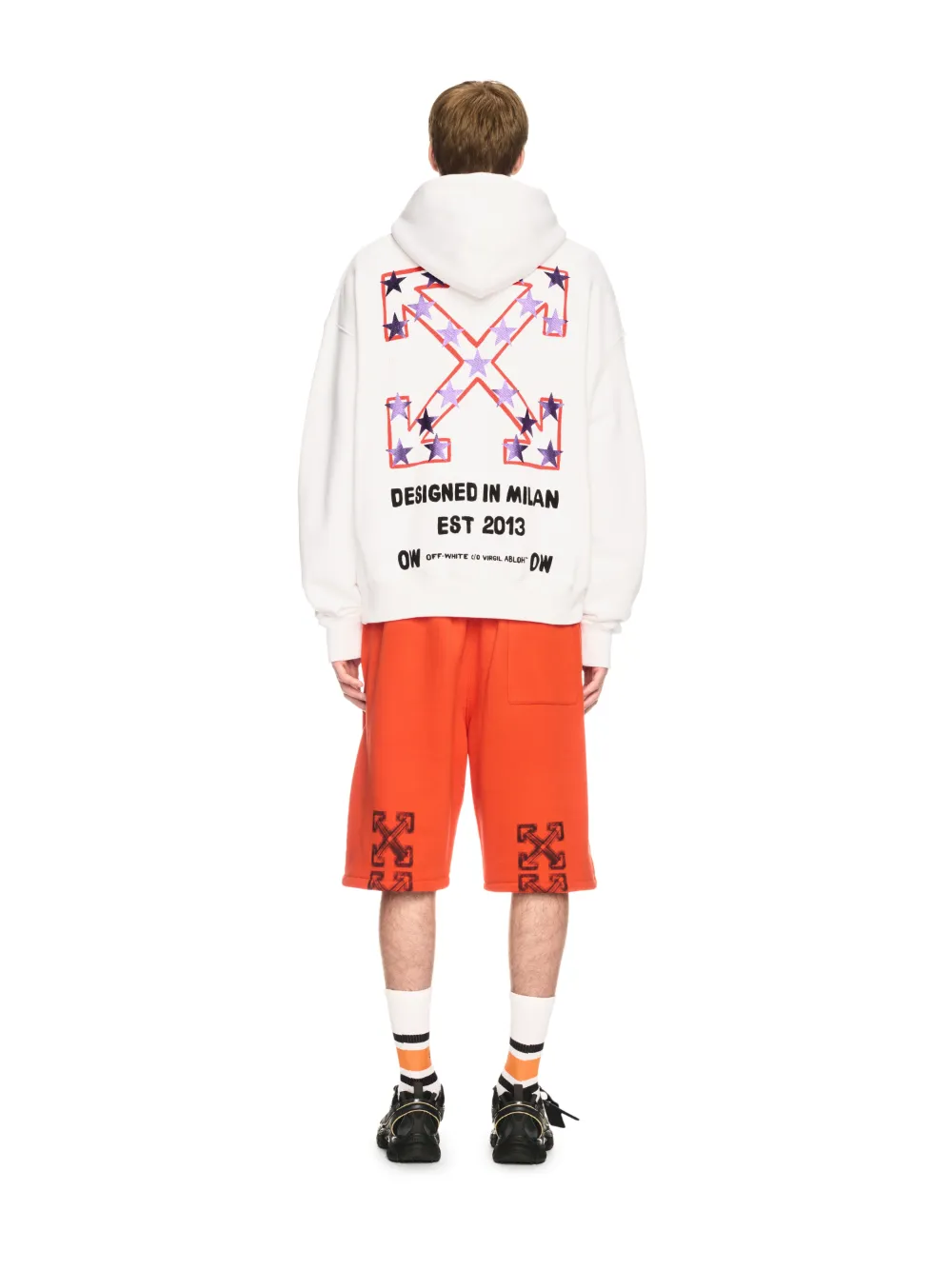 Off white starry sky hoodie on sale