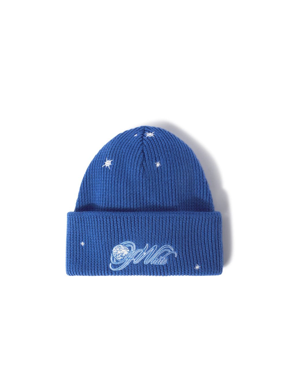 WO MOON STARS BEANIE in blue | Off-White™ Official TN