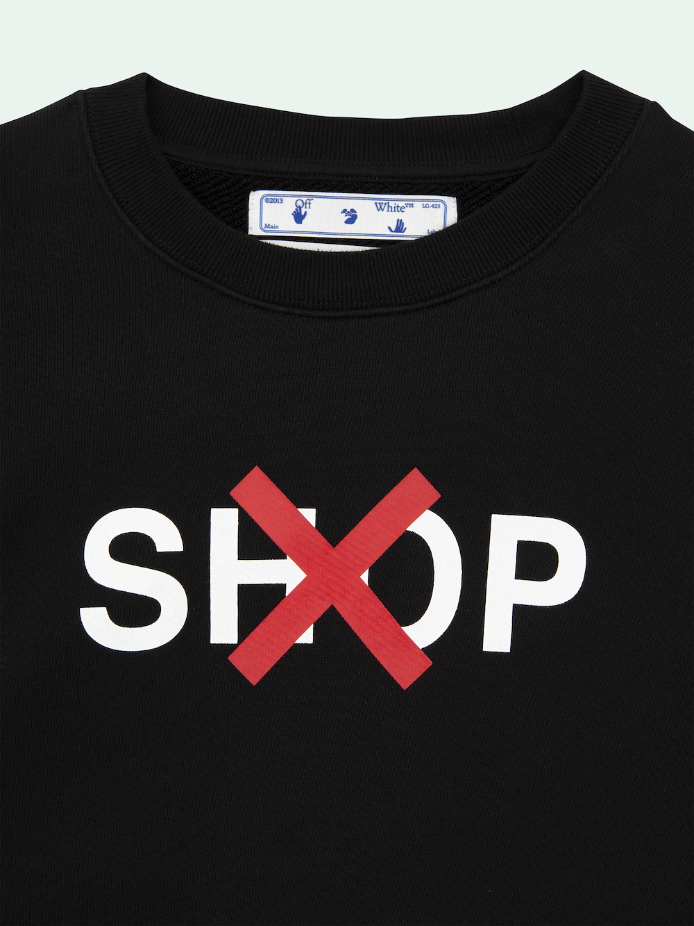 WOMEN'S MIAMI NO SHOP CROPPED SWEATSHIRT secondary image