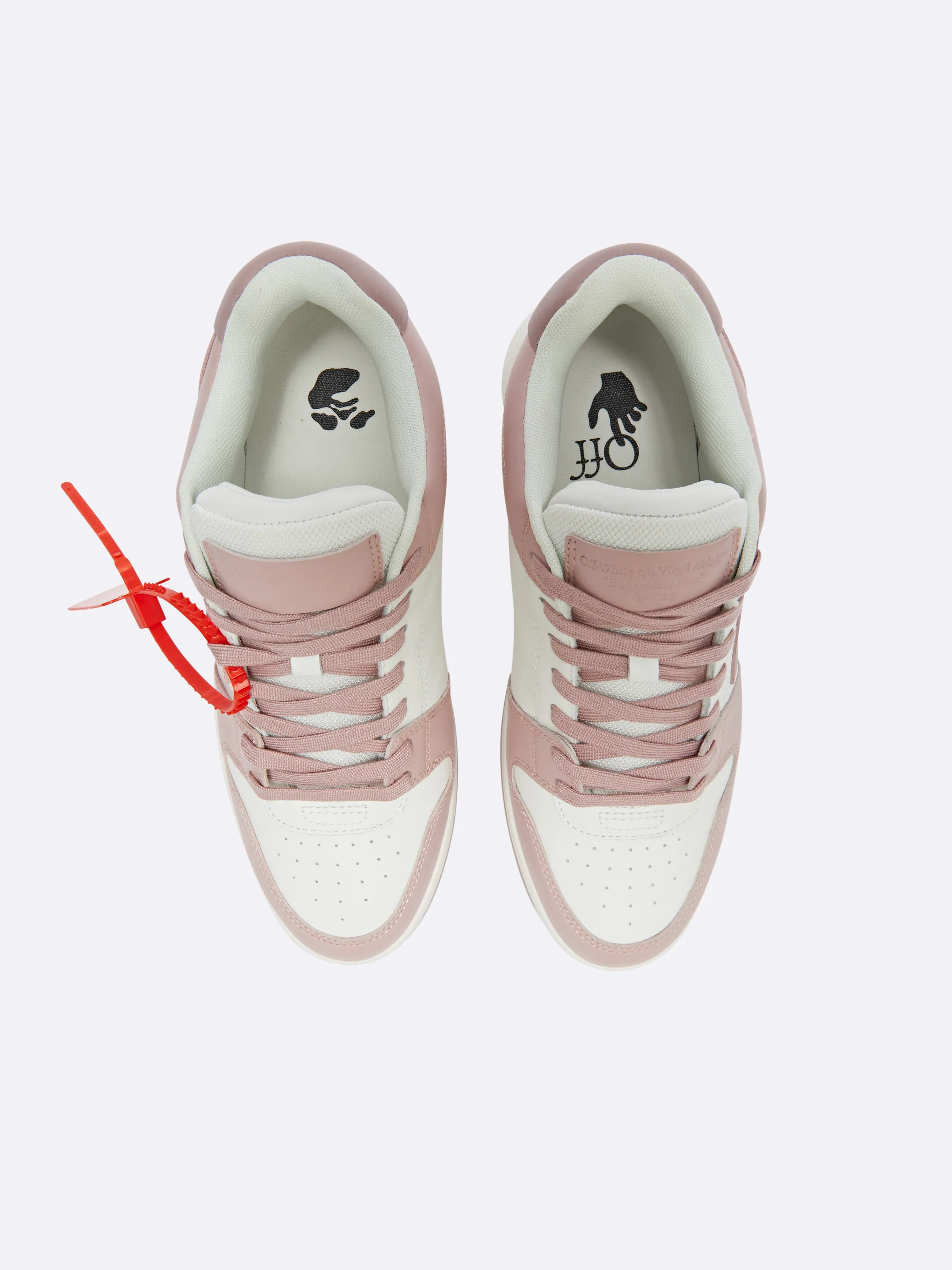 off white shoes pink