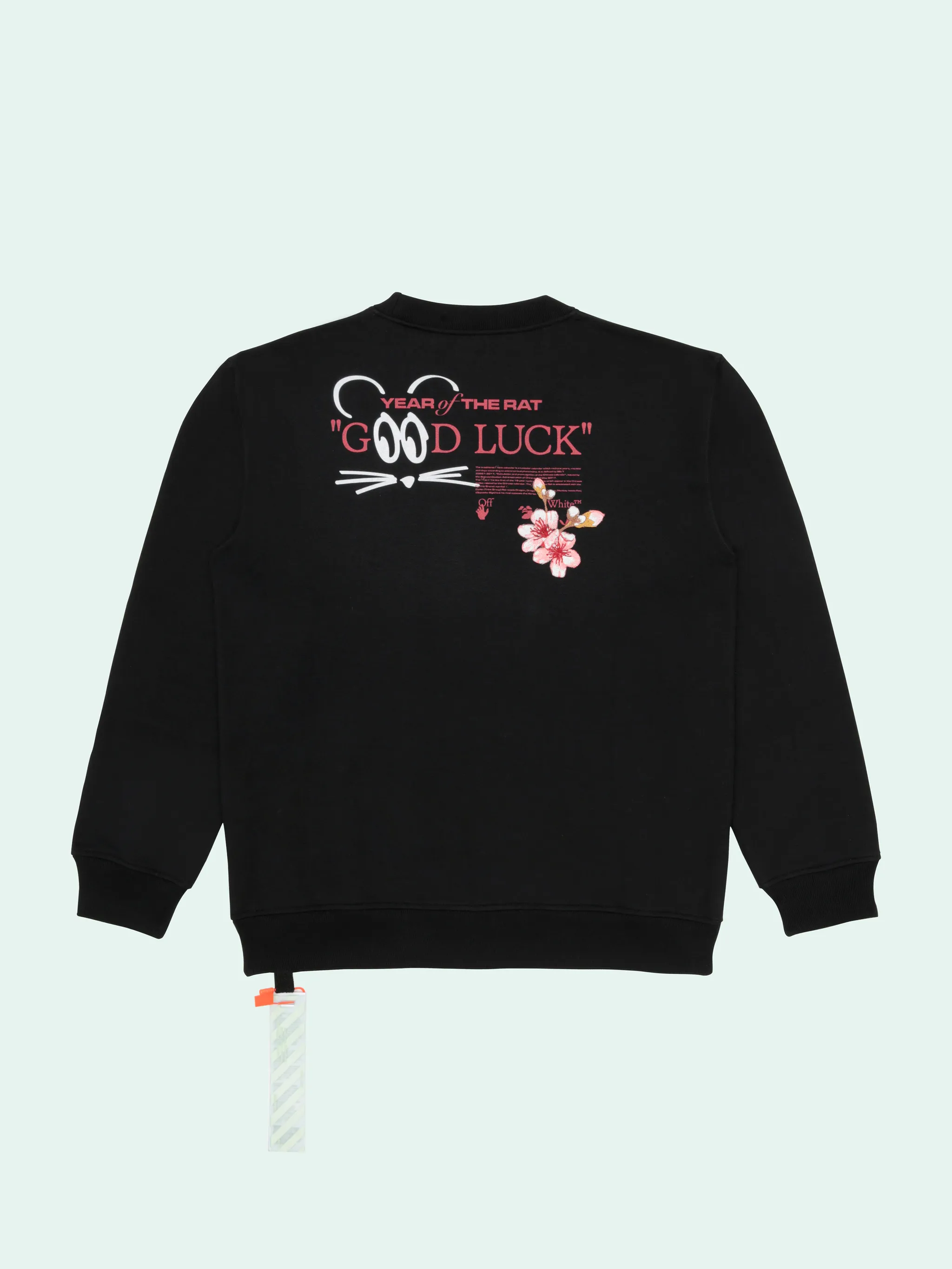 off white female hoodie